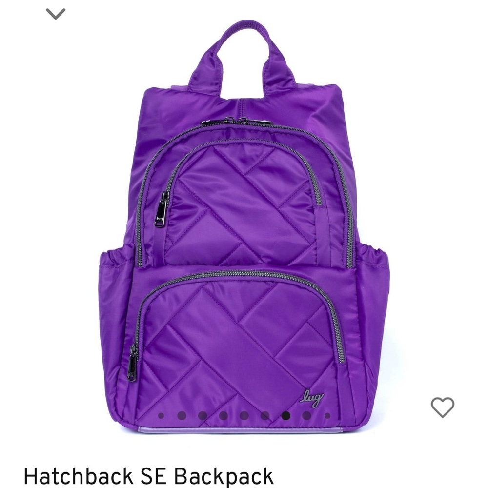 Lug Hatchback SE, Grape Purple, NWT
